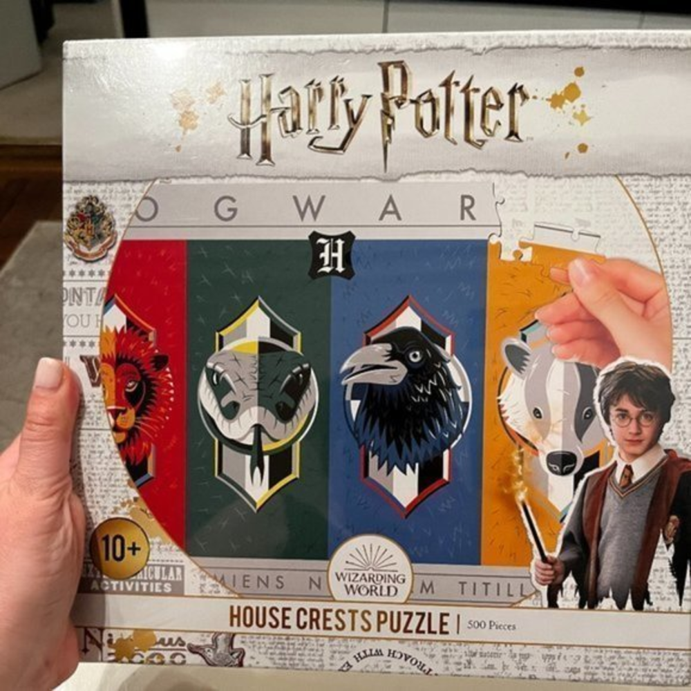 Harry Potter House Crest 500 piece puzzle (Ages‎ 10+) (home game)